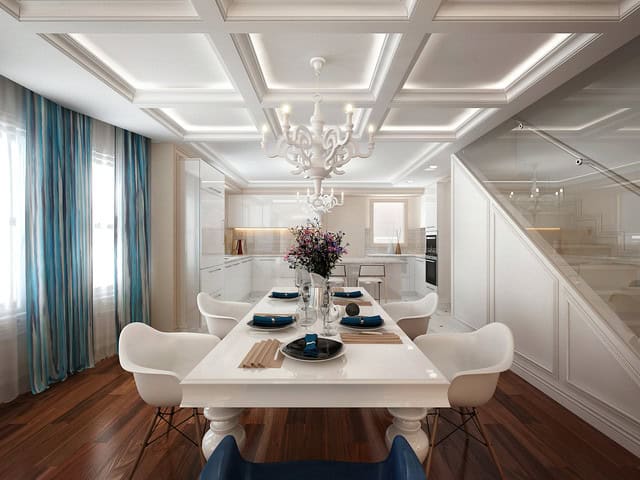 18 Beautifully Decorated Dining Rooms To Serve You As Inspiration 2