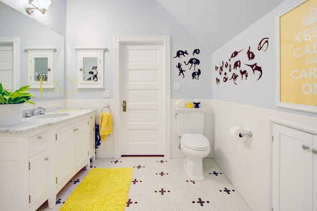 18 Magnificent Bathroom Designs Refreshed With Yellow Details 2