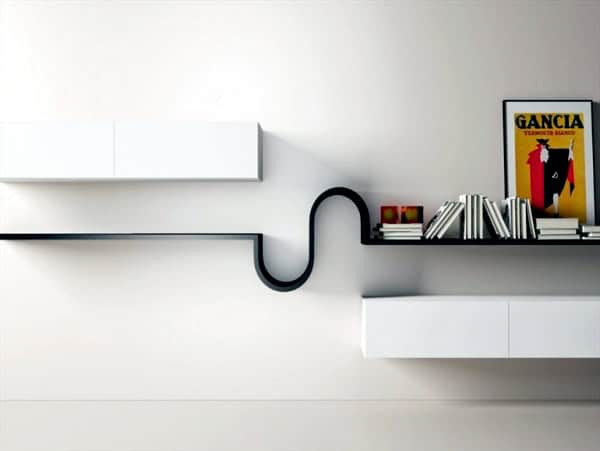 15 Fabulous Minimalist Shelves For Your Living Room In Modern Style