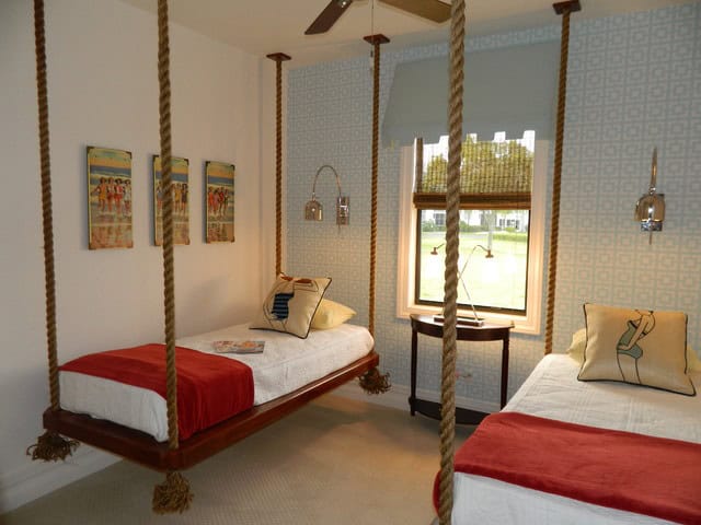 20 Cool Hanging Bed Designs To Provide You Extra Pleasure & Enjoyment 20