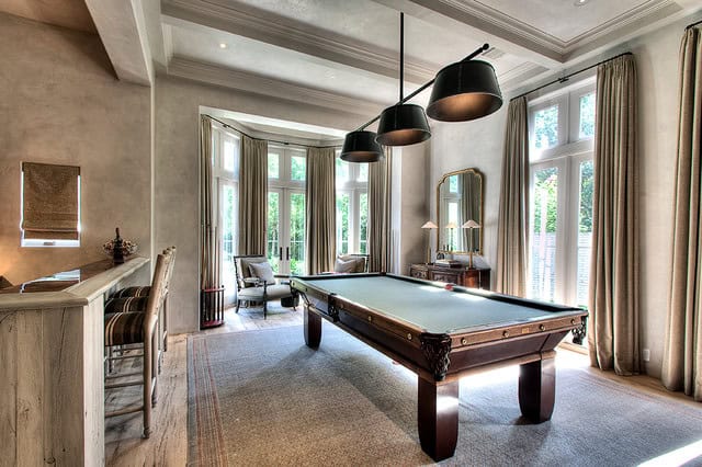 18 Stunning Billiard Room Designs For More Entertainment In The Home 4
