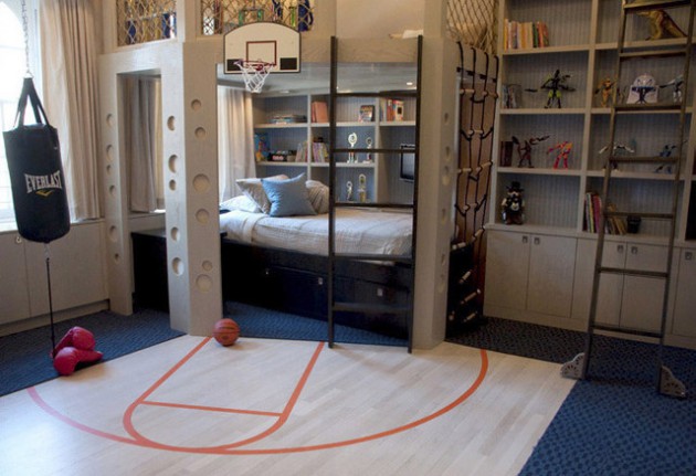 basketball rooms youngsters themed awesome teri via