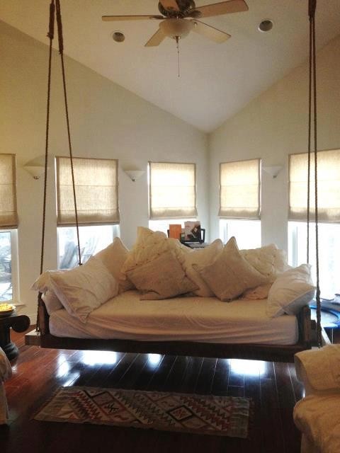 20 Cool Hanging Bed Designs To Provide You Extra Pleasure &amp; Enjoyment