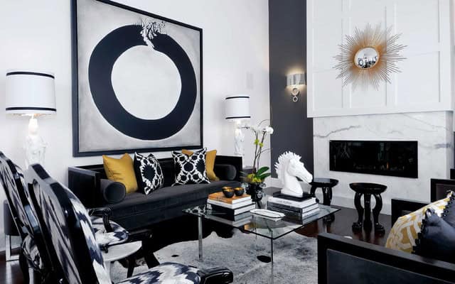 17 Bespoke Black & Gold Interiors That Steal The Show 5