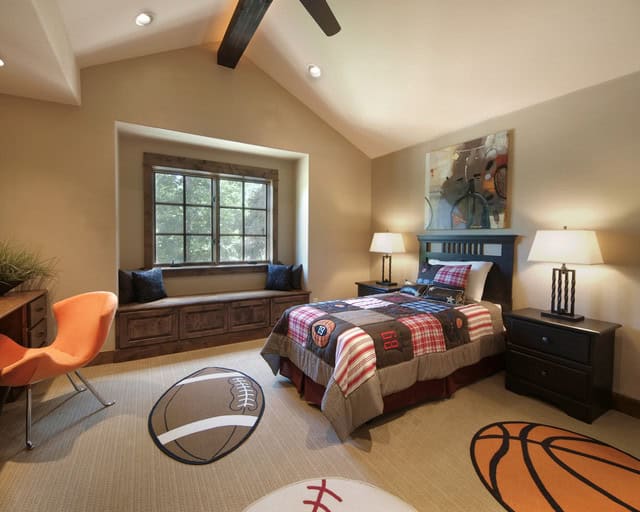 14 Awesome Basketball Themed Rooms For Your Youngsters 5