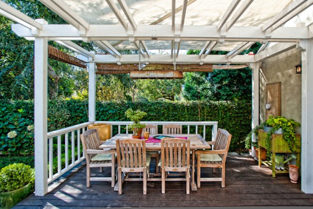 15 Captivating Outdoor Dining Rooms That Abound With Charm &amp; Elegance