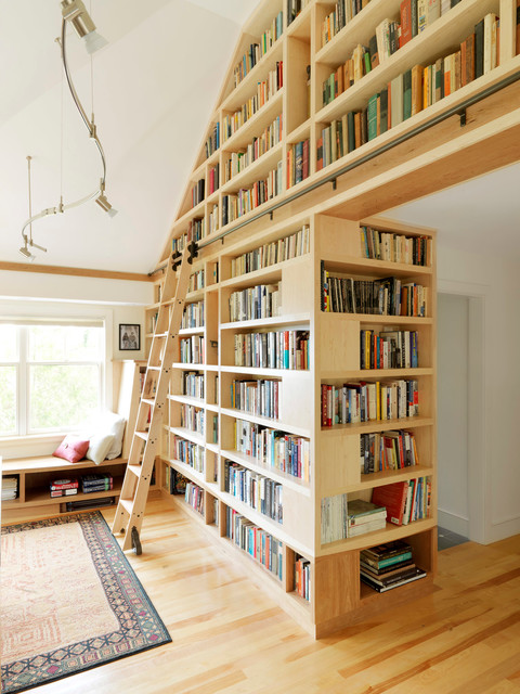17 Gorgeous Built-In Home Library Designs That Will Attract Your Attention