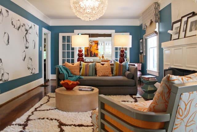 17 Brilliant Colorful Living Rooms To Break The Monotony In The Home 9
