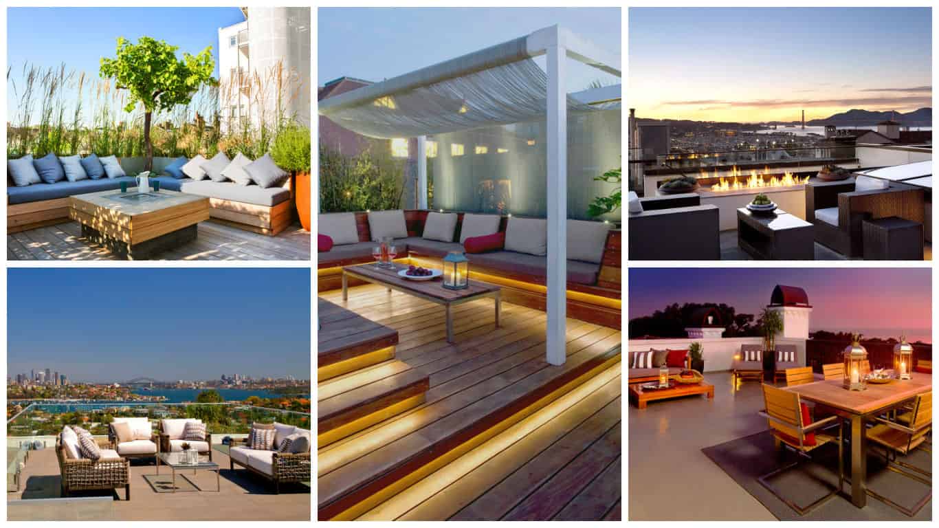 20 Astonishing Roof Terrace Designs That Are Worth Seeing