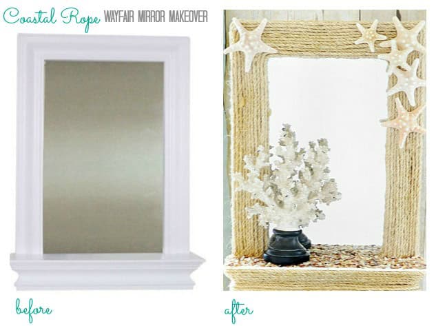 Top 12 Of The Most Inspirational Ideas For Cheap Makeover Of Your Old Mirror 1