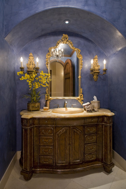 17 Extremely Amazing Interior Designs With Gold & Blue