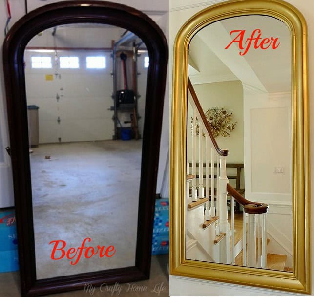 Top 12 Of The Most Inspirational Ideas For Cheap Makeover Of Your Old Mirror 11