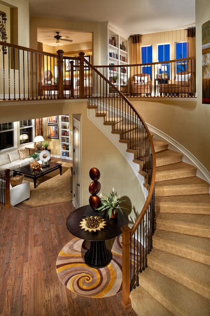 15 Engaging Ideas For Designing Curved Staircase In Your Home