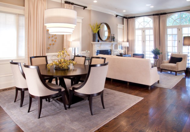 19 Practical Solutions For Carpet In The Dining Room