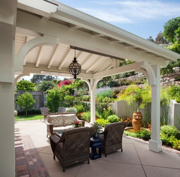 18 Gorgeous Traditional Outdoor Rooms to Provide You Utmost Relaxation