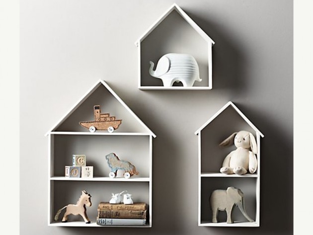 Top 18 The Most Coolest Shelves Designs For The Child's Room