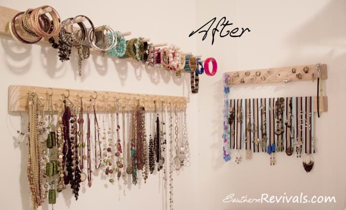 19 Fantastic DIY Hanging Jewelry Organizers That Everyone Must See 14