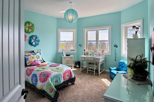 18 Cheerful Child's Room Designs With Blue Walls