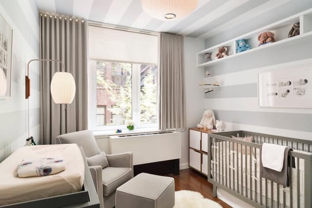 18 Gorgeous Child's Room Designs With Striped Walls 15