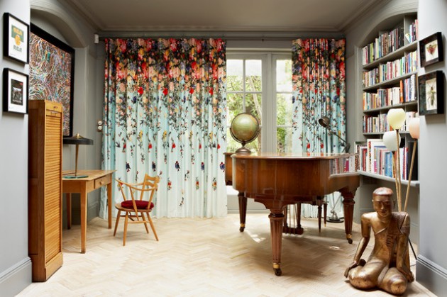 17 Appealing Interior Designs With Floral Motifs
