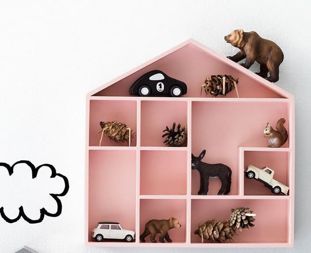 Top 18 The Most Coolest Shelves Designs For The Child's Room 16