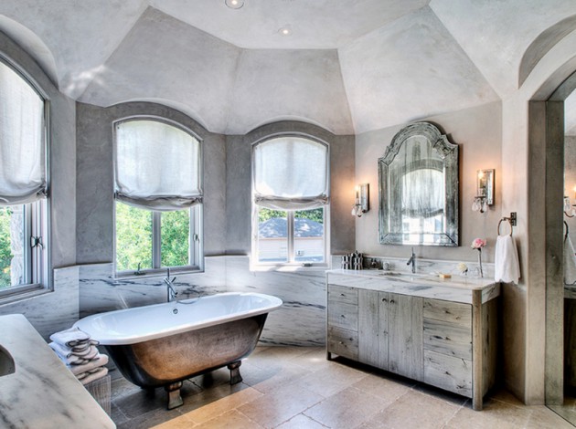 18 Gorgeous Bathroom Designs With Vaulted Ceiling