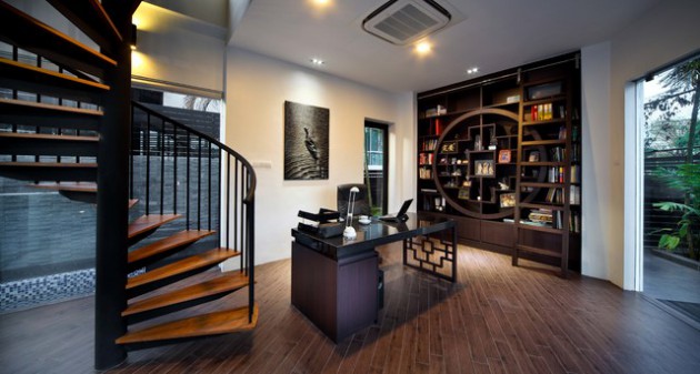 16 Inspirational Asian Home Office Interior Designs That Can Increase Productivity