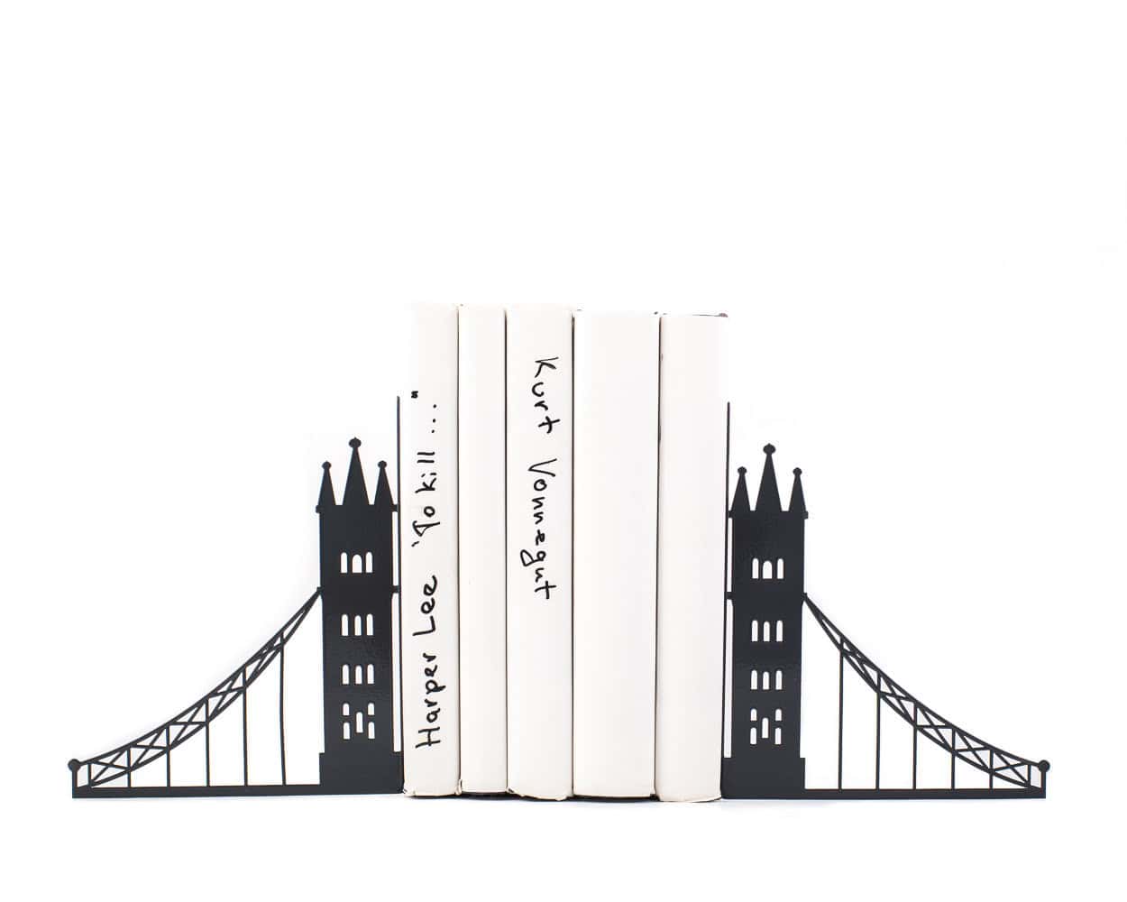 17 EyeCatching Handmade Metal Bookend Designs That Make Cute