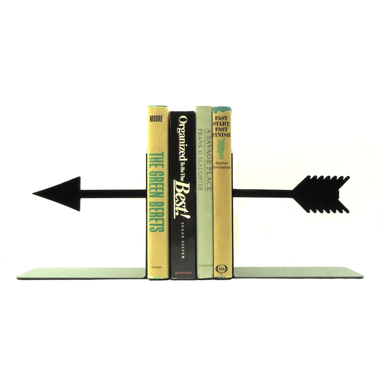 17 EyeCatching Handmade Metal Bookend Designs That Make Cute