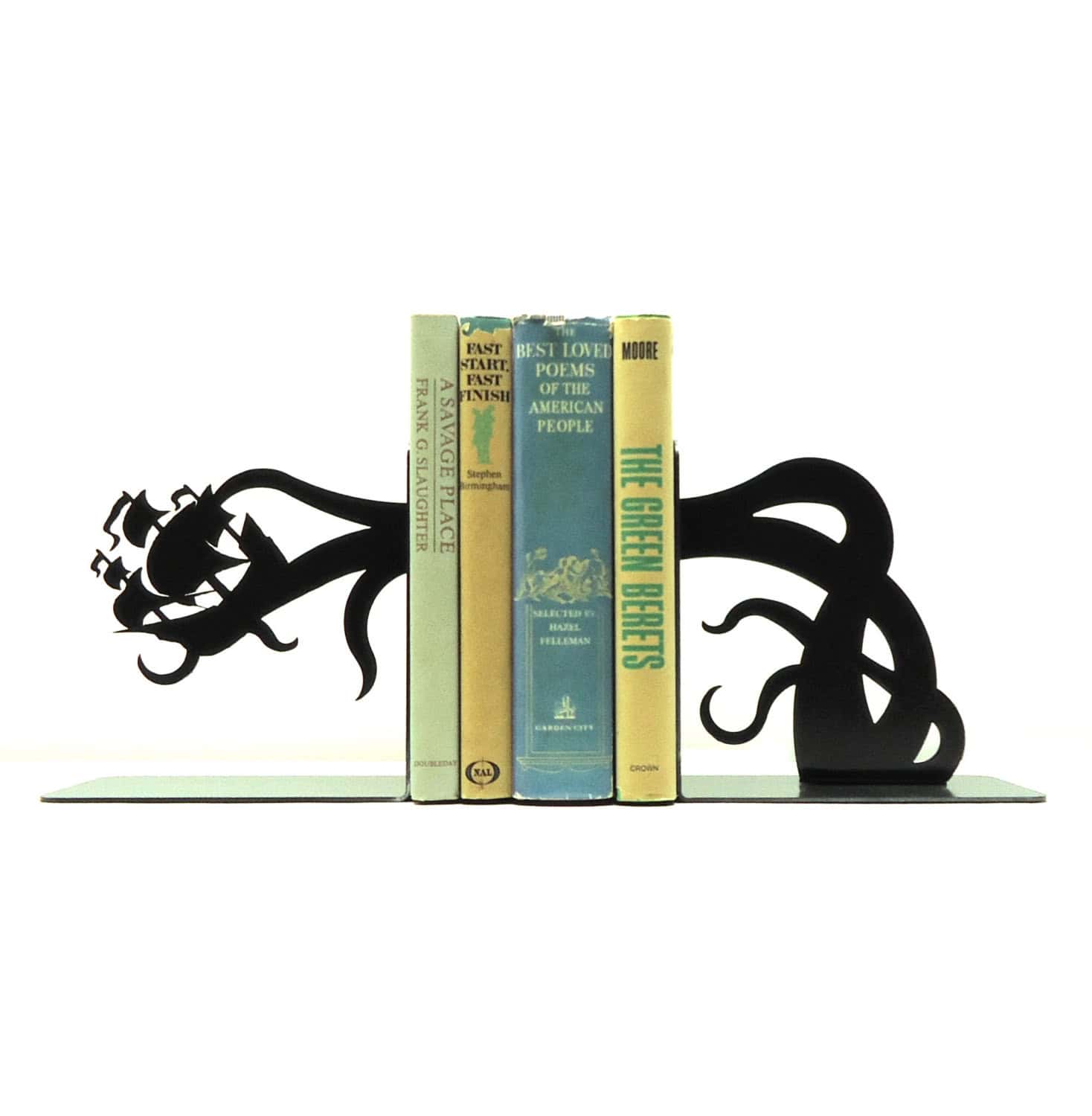 17 EyeCatching Handmade Metal Bookend Designs That Make Cute