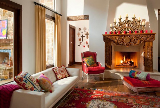 17 Stirring Southwestern Living Room Interiors Made To Inspire