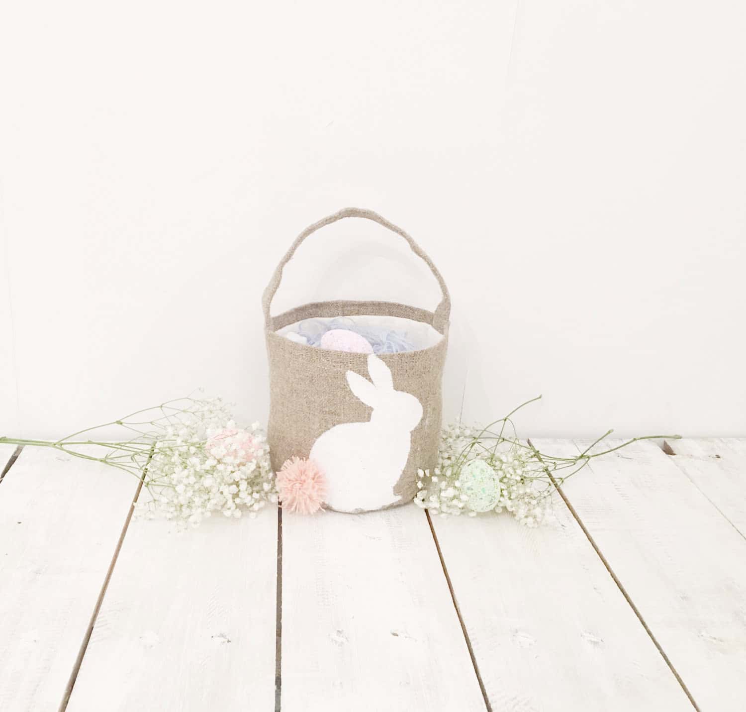 Easter bunny basket Buy it on: www.etsy.com