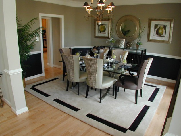 19 Practical Solutions For Carpet In The Dining Room