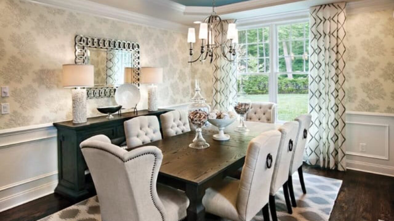 17 lovely dining rooms with cozy upholstered dining chairs