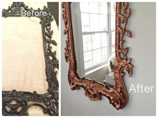 Top 12 Of The Most Inspirational Ideas For Cheap Makeover Of Your Old Mirror 4