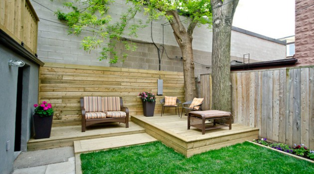 16 Functional Ideas To Design Pretty Deck In A Small Yard