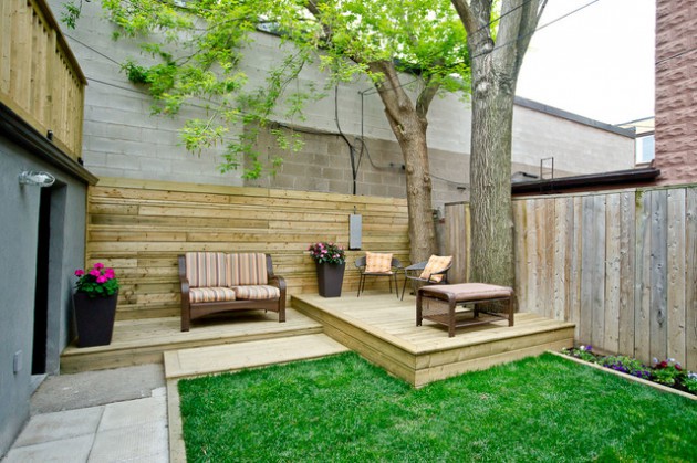 16 Functional Ideas To Design Pretty Deck In A Small Yard