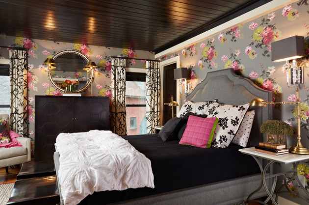 17 Appealing Interior Designs With Floral Motifs