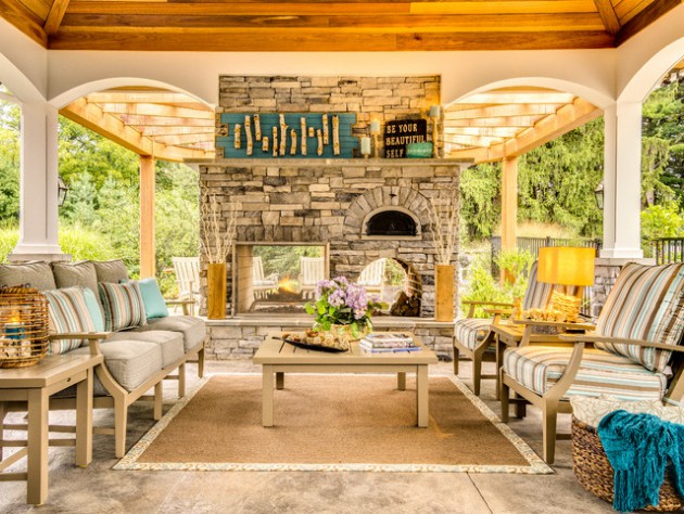 18 Gorgeous Traditional Outdoor Rooms to Provide You Utmost Relaxation