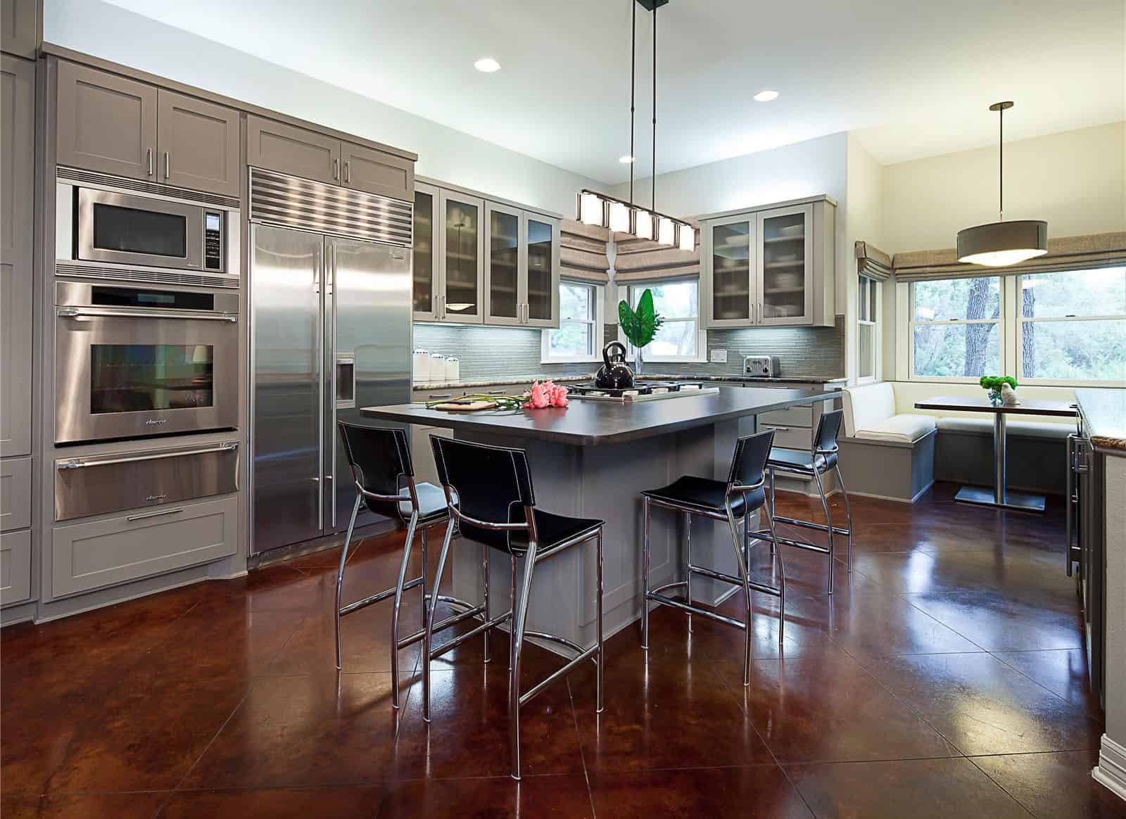 16 Open Concept Kitchen Designs In Modern Style That Will Beautify Your Home 7