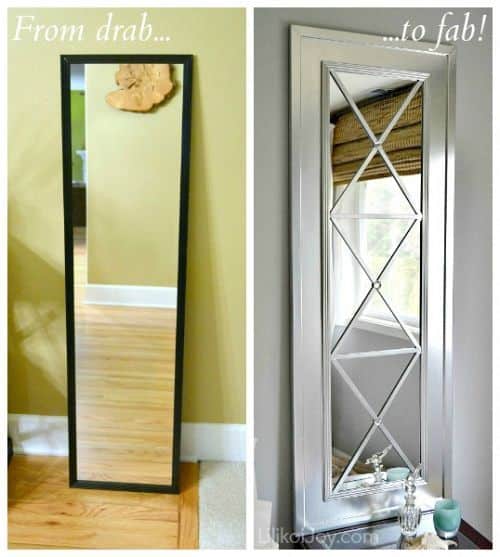 Top 12 Of The Most Inspirational Ideas For Cheap Makeover Of Your Old Mirror 8