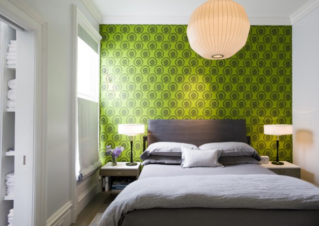 19 Alluring Bedrooms With Accent Wall That Will Steal The Show
