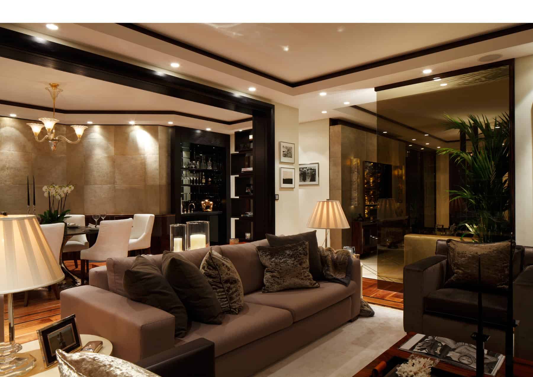 Mayfair, London Apartment Davies Street Living Room 04