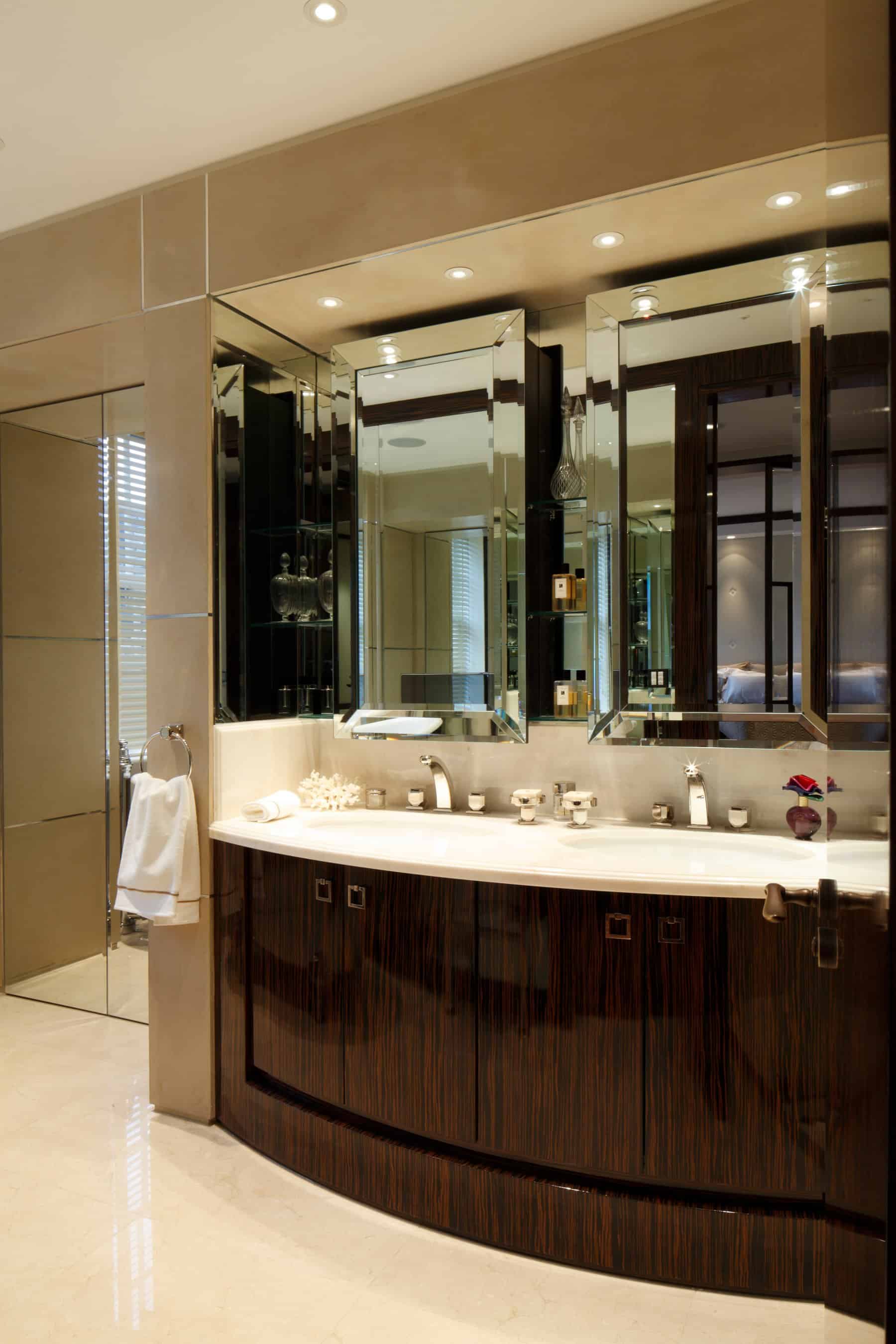 Mayfair, London Apartment Davies Street Master Bathroom 05