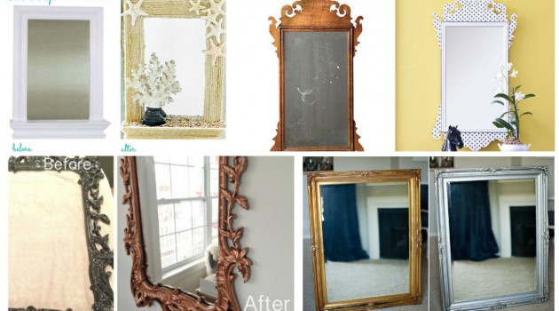 Top 12 Of The Most Inspirational Ideas For Cheap Makeover Of Your Old Mirror