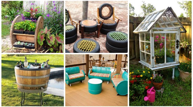 22 Surprisingly Genius Ideas To Repurpose Old Stuff In The Garden That You Must See