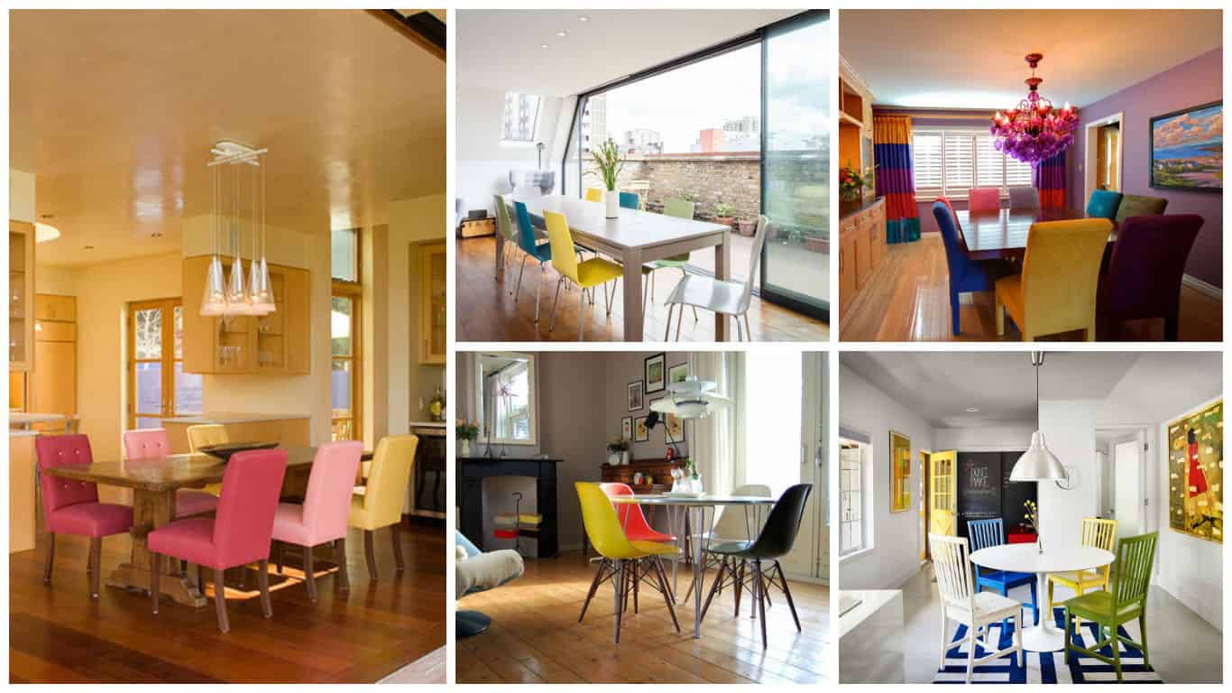 21 Cheerful Dining Rooms With Colorful Chairs For Everyone Who Thinks Outside The Box