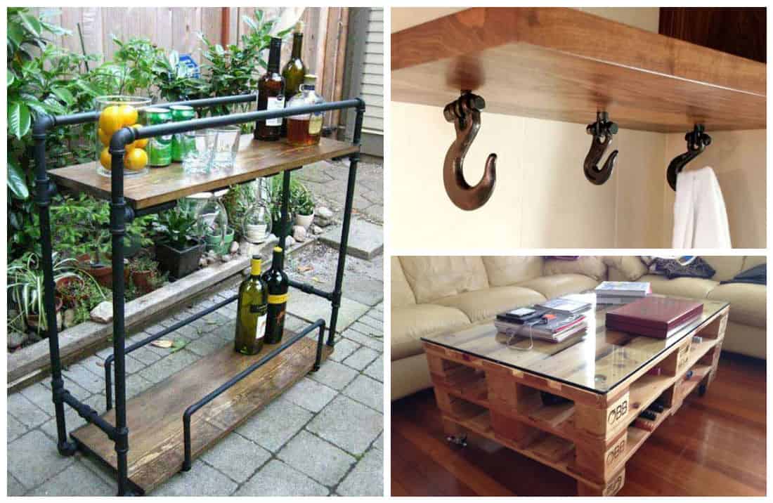 19 Super Cool Industrial Furniture Designs That You Can Easily DIY