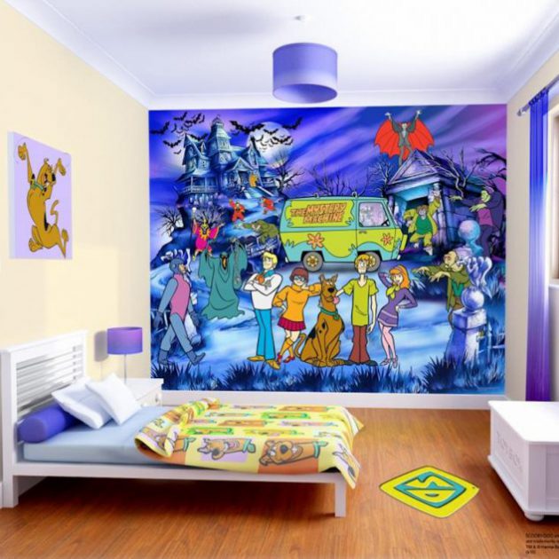 14 Majestic Cartoon Wallpaper Designs For Your Dream Child's Room