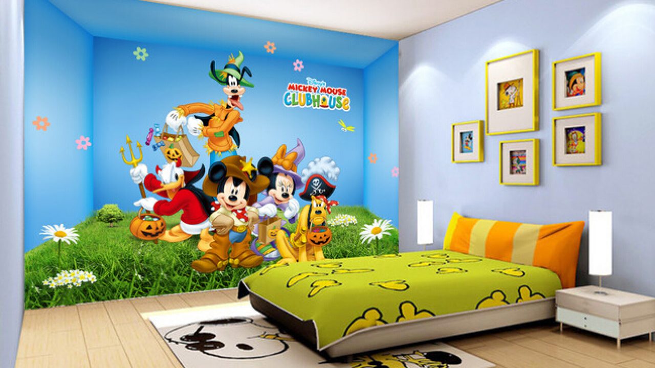 14 Majestic Cartoon Wallpaper Designs For Your Dream Child's Room